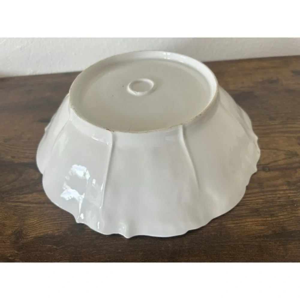 Antique Victorian Saxe Altenburg‎ Germany Decorative Serving Bowl Hand Painted